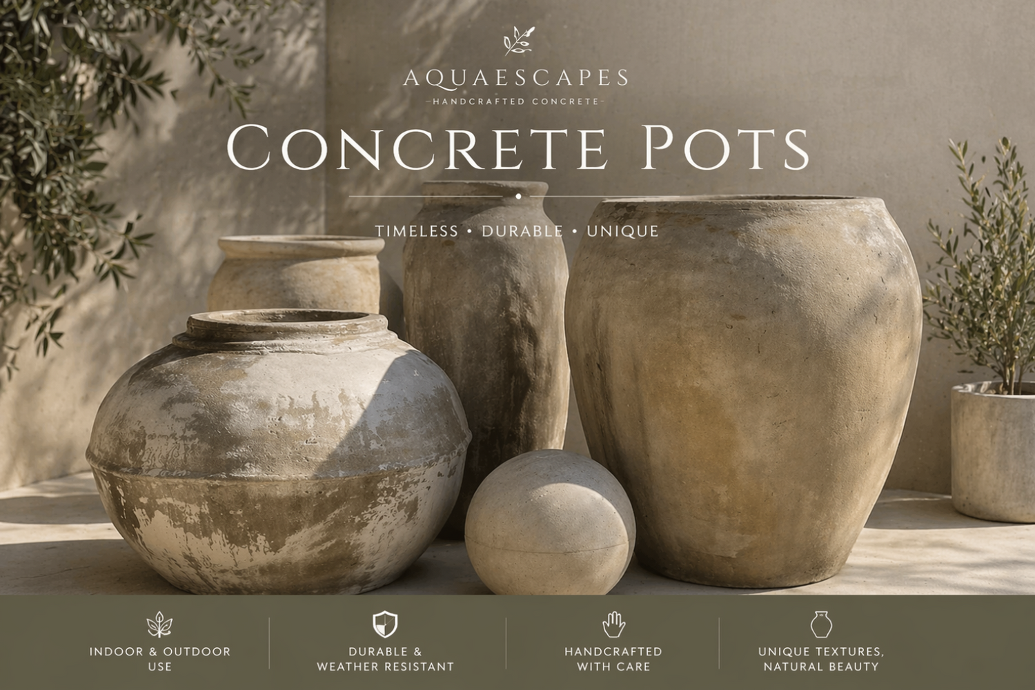 Concrete Pots