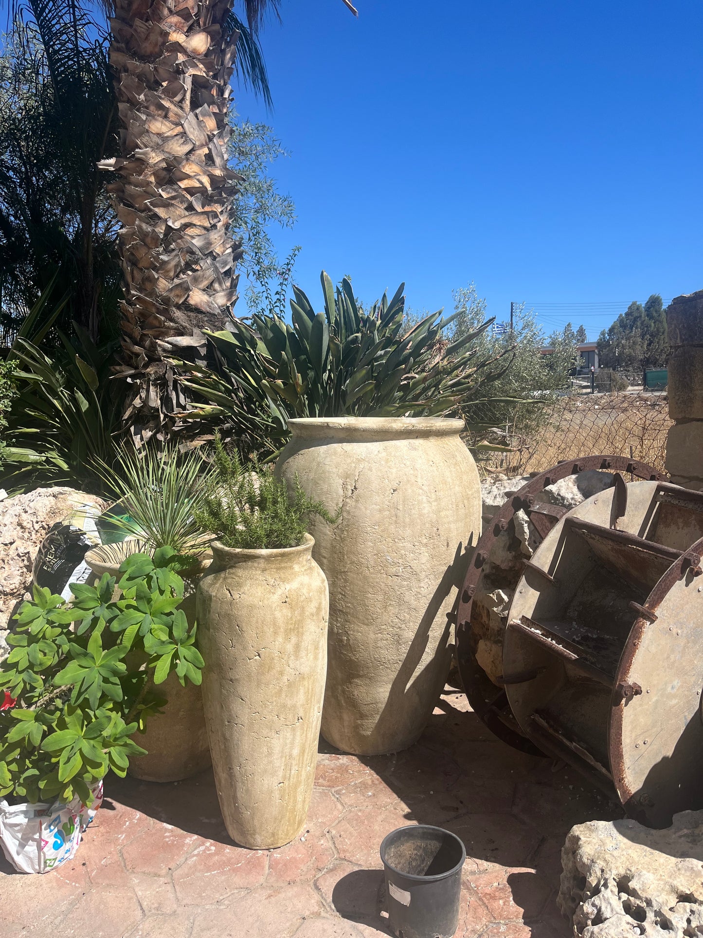 Ancient Silhouette Pot