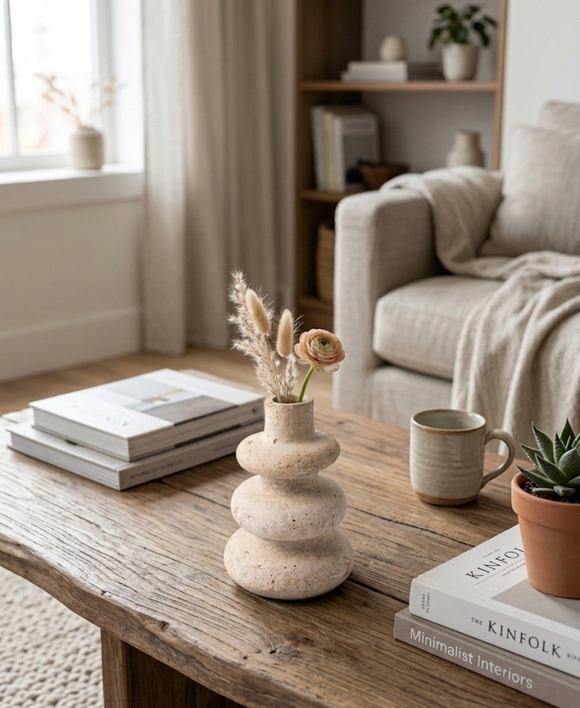 Dunes Totem Bud Vase