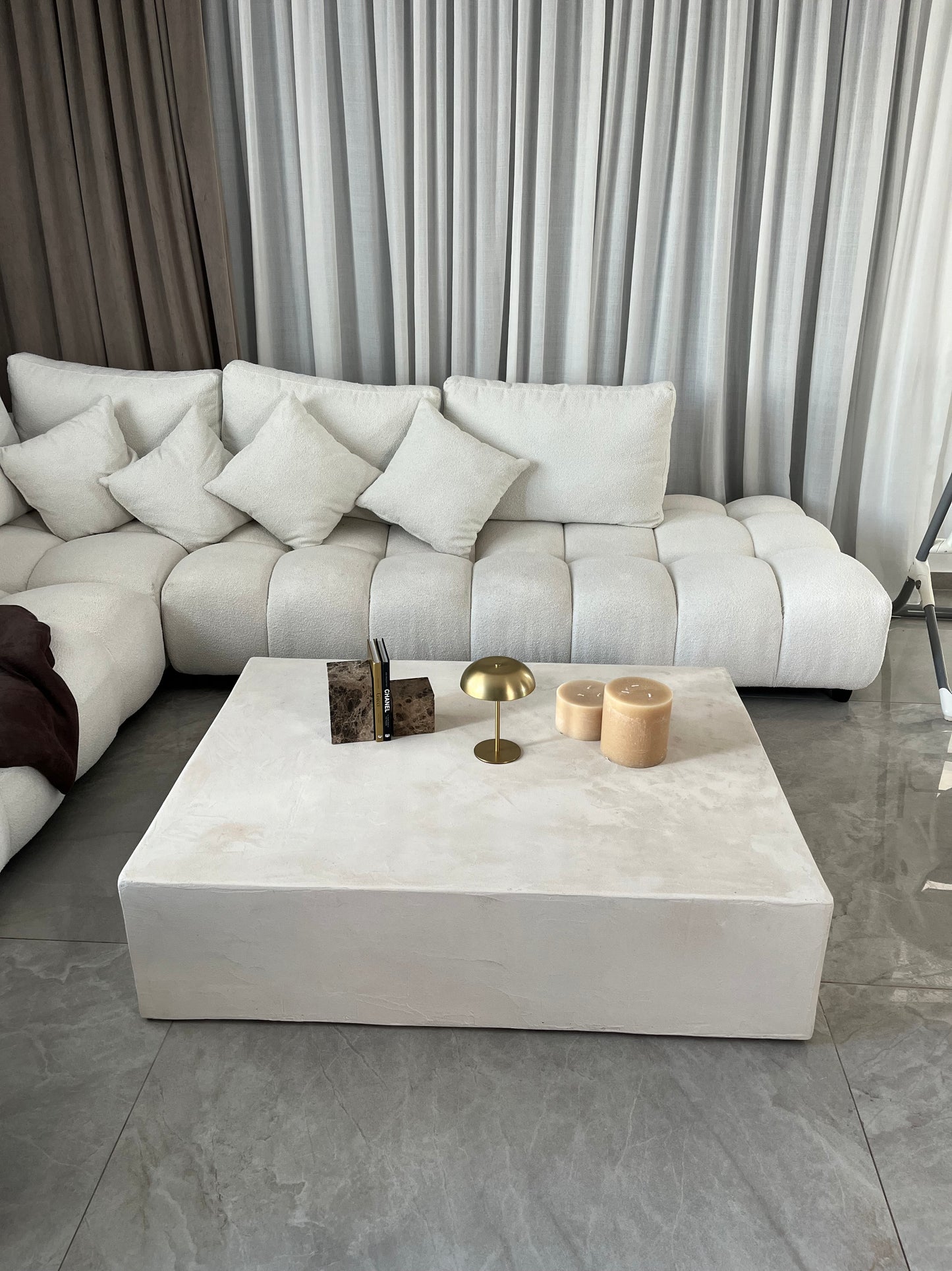 Luma Microconcrete Coffee Table