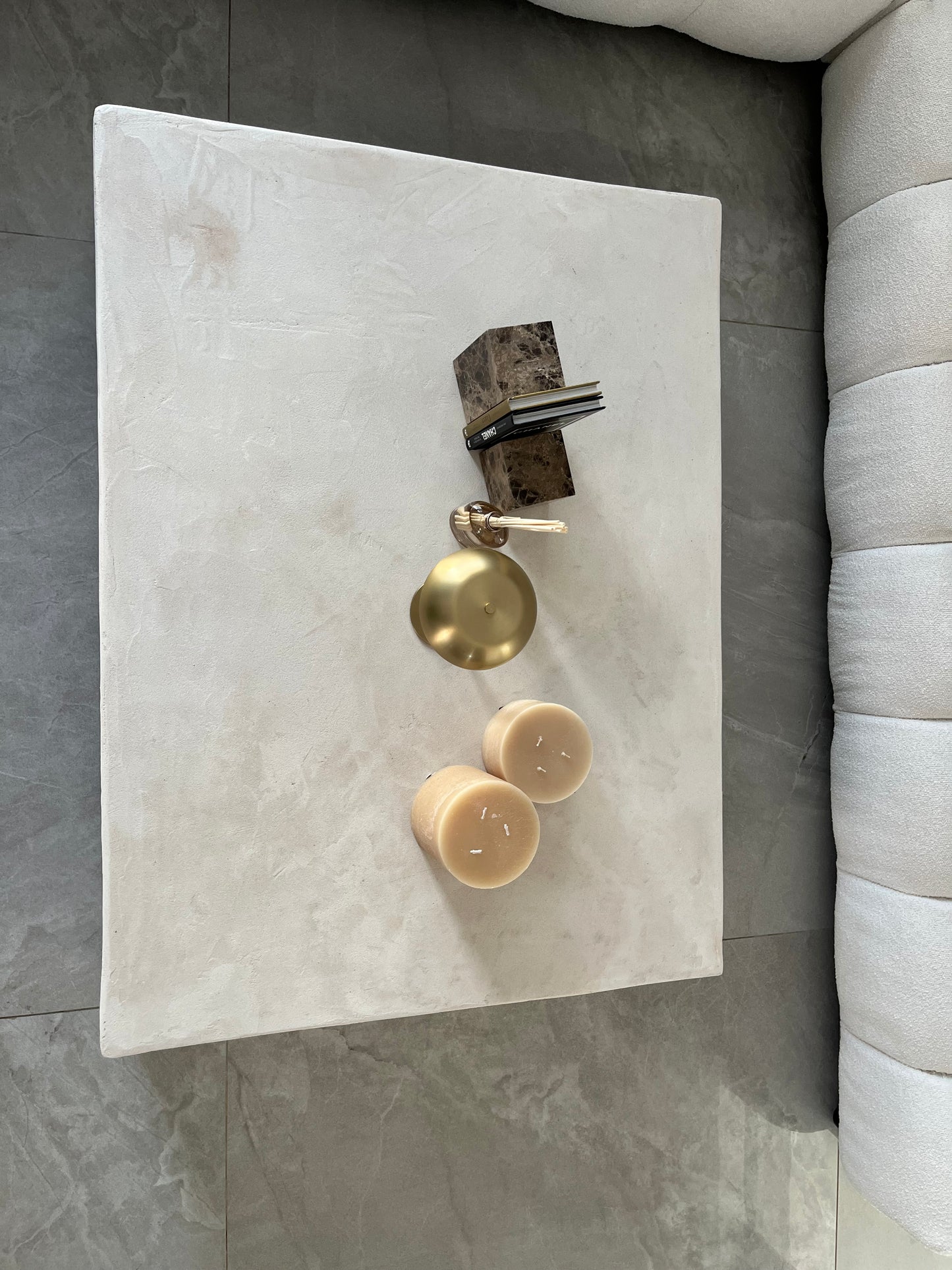 Luma Microconcrete Coffee Table