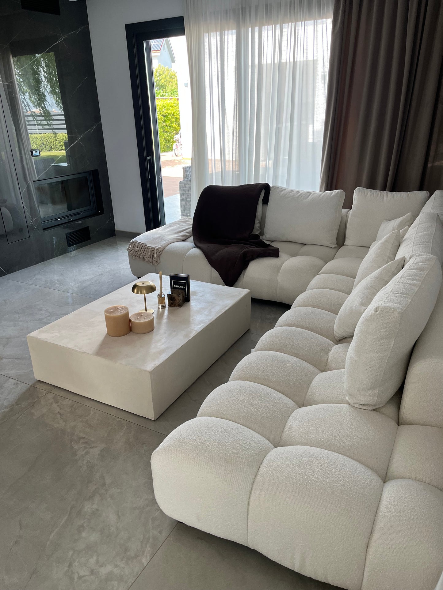 Luma Microconcrete Coffee Table